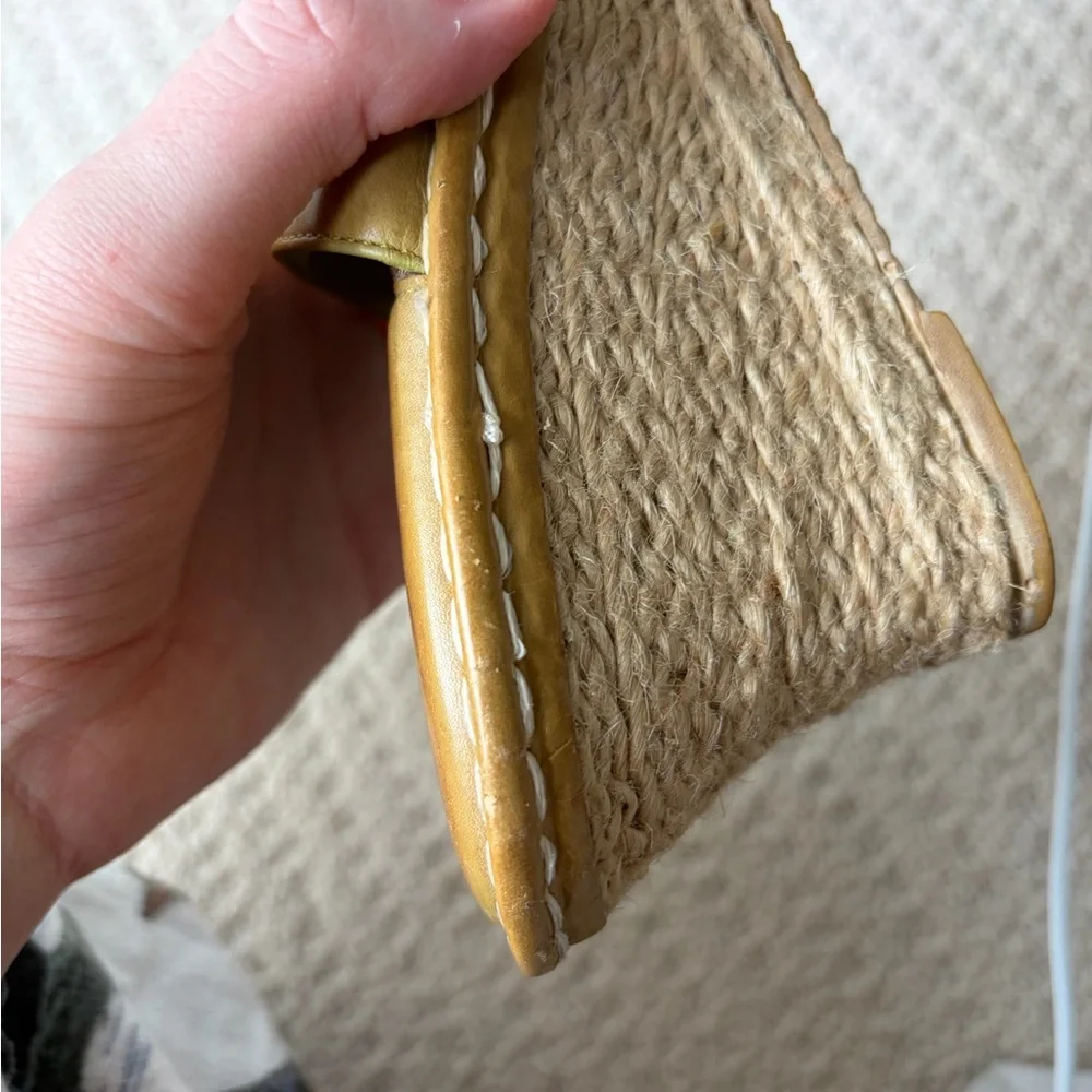 Nuture Wildflower Studded Wedge Sandals Earthy Boho Hippie